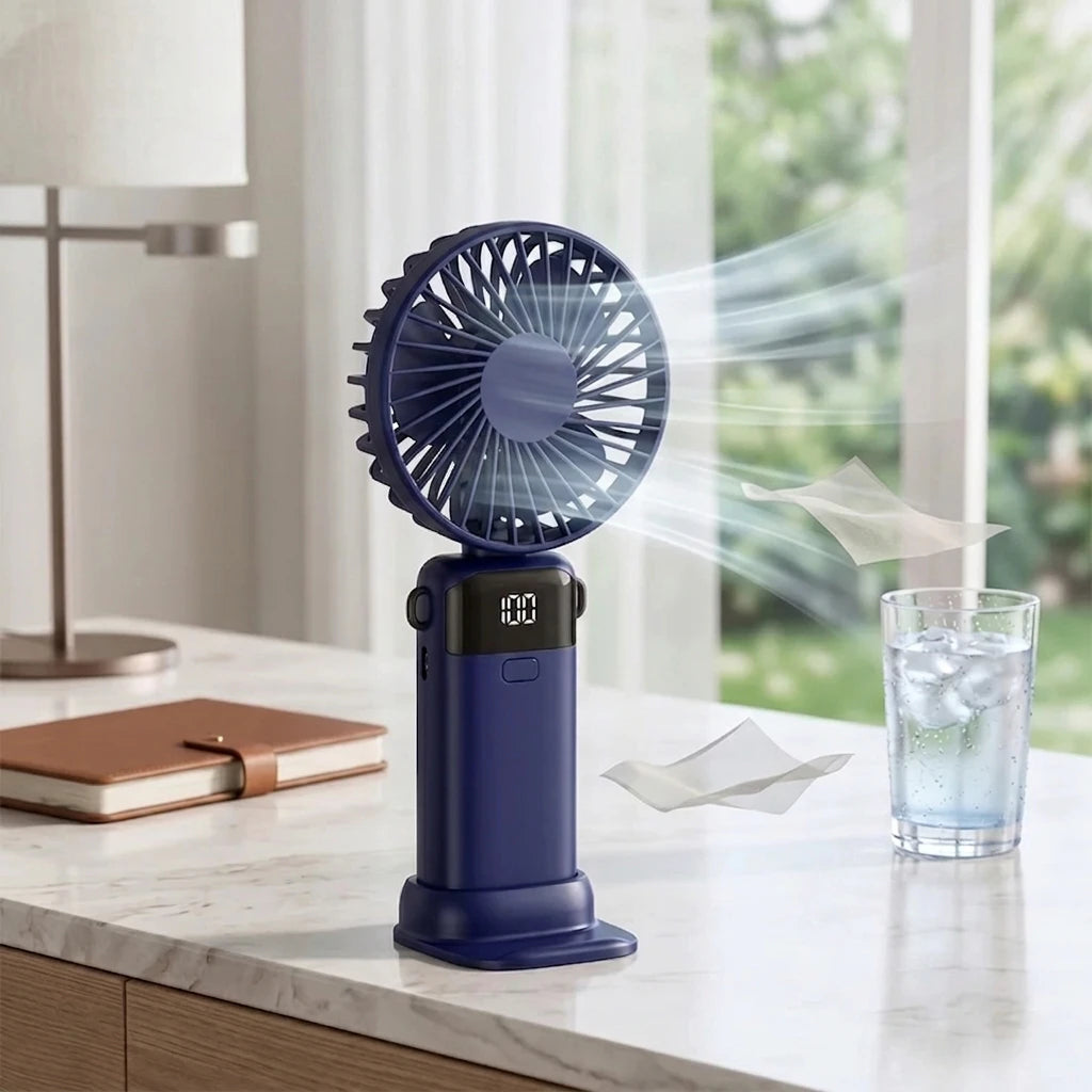 Effortless Portable Cooling: Your Personal Breeze, Anywhere!