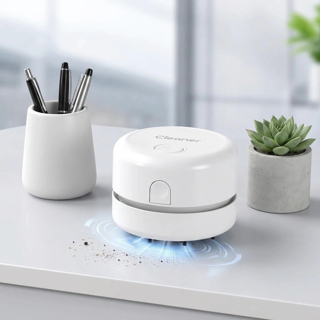 The Genius Desktop Vacuum: Your Focus, Uninterrupted!