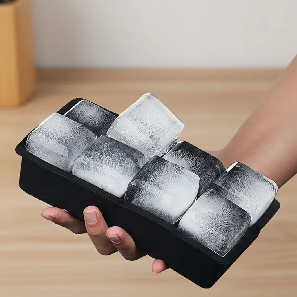 The Big Chill: Jumbo Silicone Ice Trays for Unforgettable Drinks