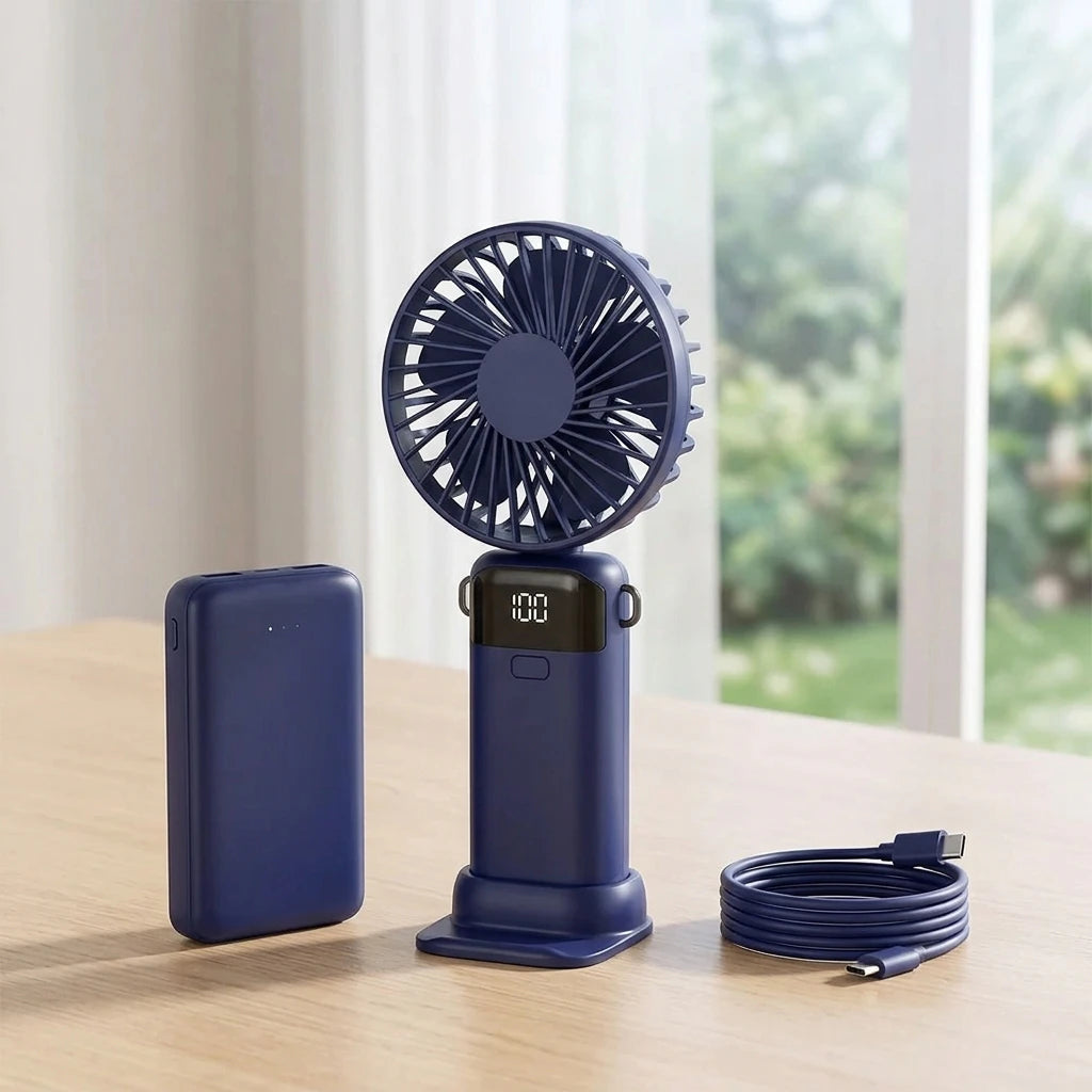 Effortless Portable Cooling: Your Personal Breeze, Anywhere!